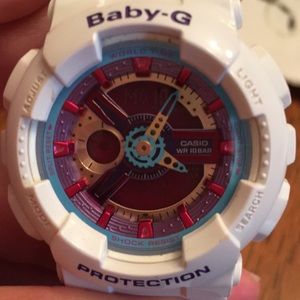Baby-G shock resist watch